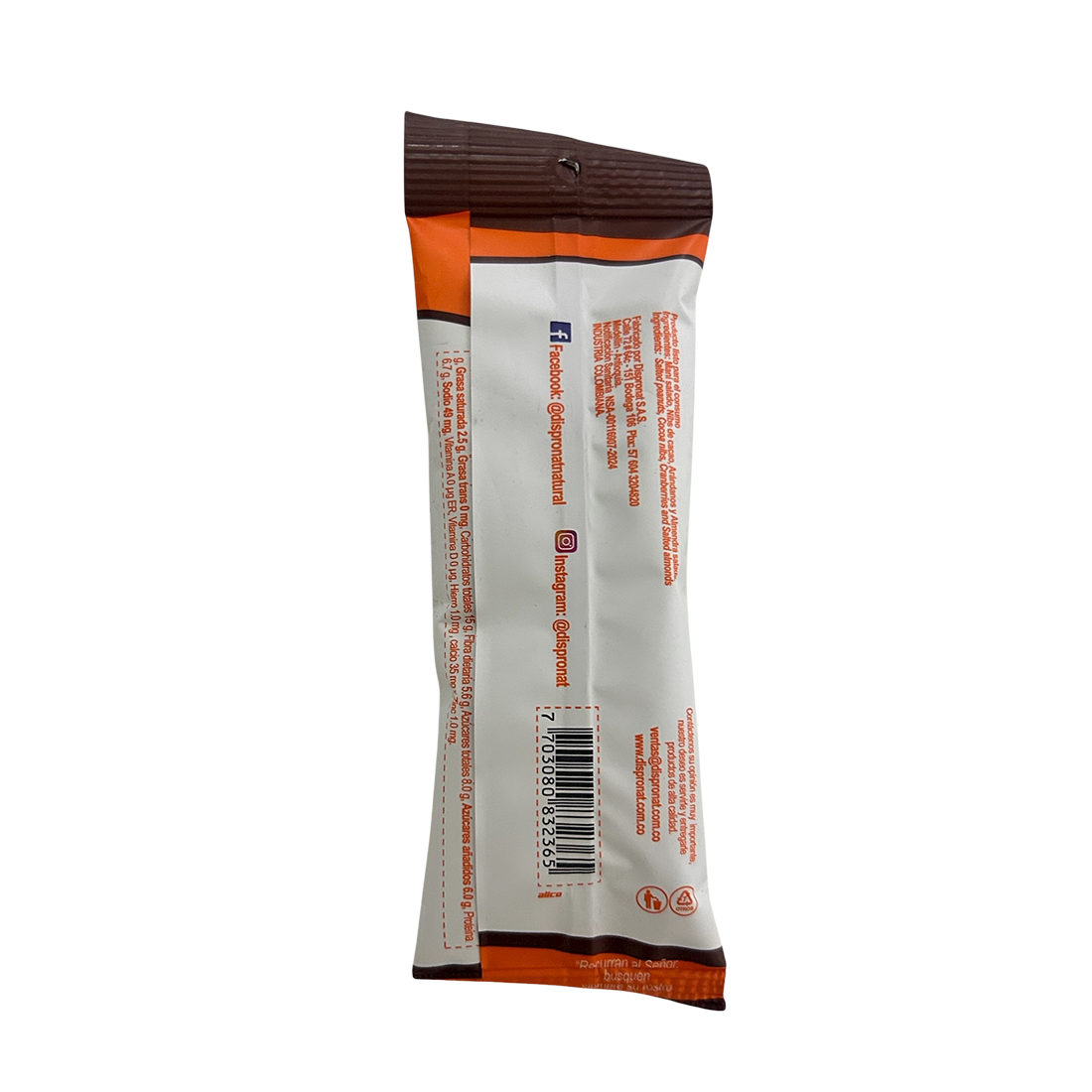 Frutos secos y nibs cacao al 60% - Imagen 2
