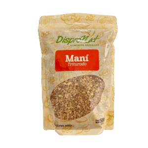 Maní triturado